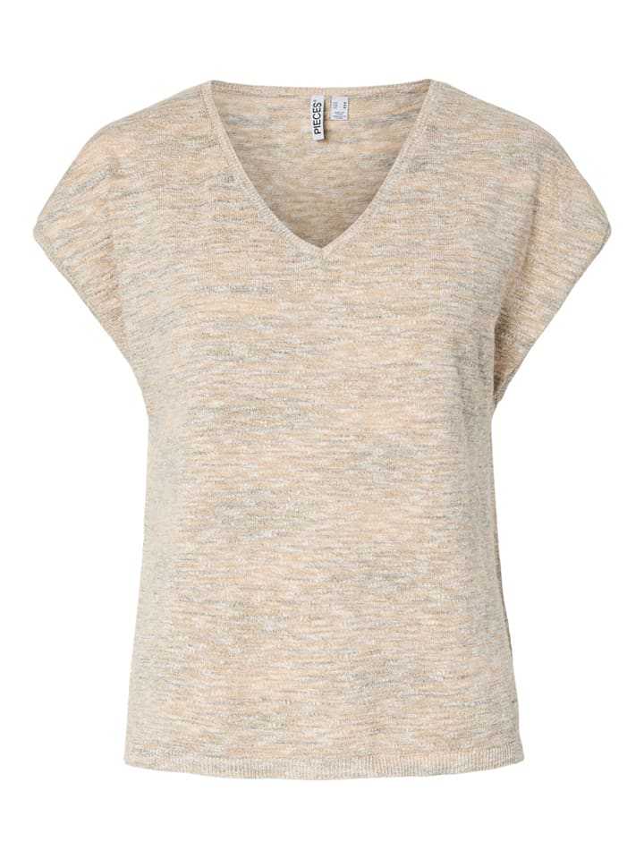 Pieces Pullover in Beige - S
