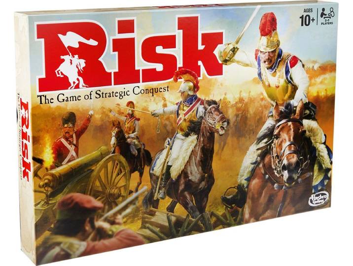 Hasbro Gaming Risk - Bordspel - Strategisch spel - 2 tot 8 spelers