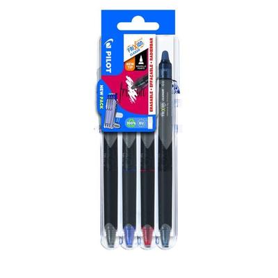 PILOT Tintenroller FriXion Point Clicker 0.5 (F) 4er Set2Go
