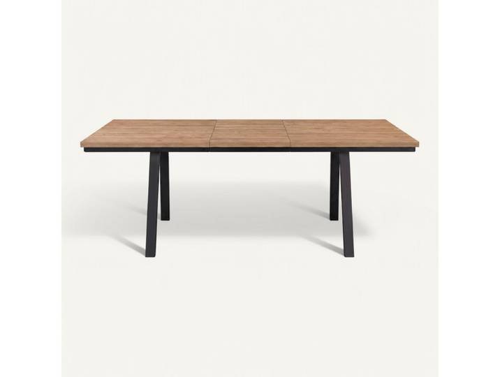 Lot 2 pieds A table extensible OTTO Noir