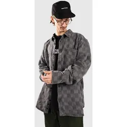 Vans Hastings Checkerboard Denin Hemd faded black Gr. M