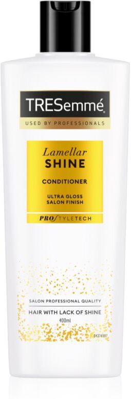 TRESemmé Lamellar Shine aufhellender Conditioner für Glanz und problemlose Kämmbarkeit der Haare 400 ml