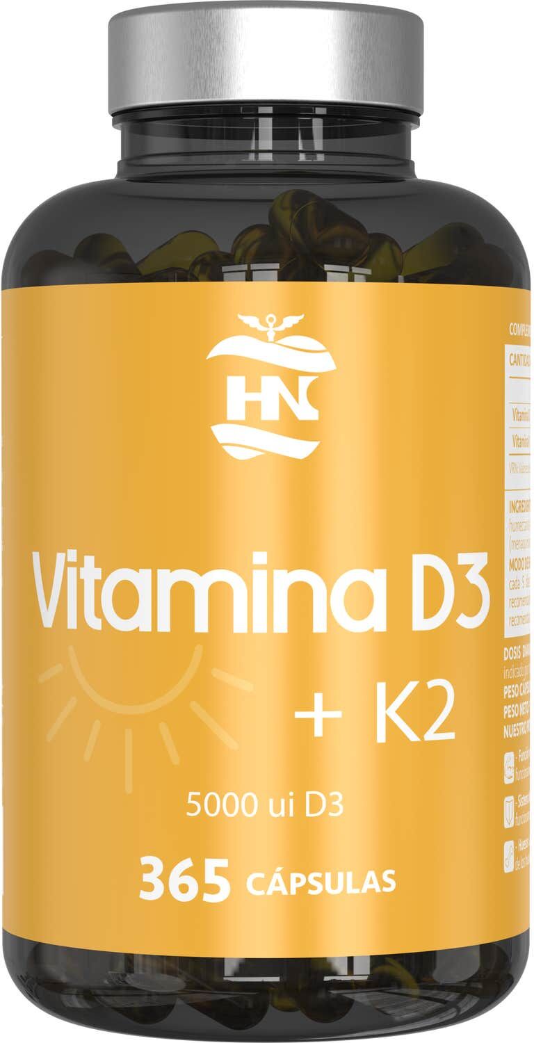 HN Vitamina D3 + K2 365caps