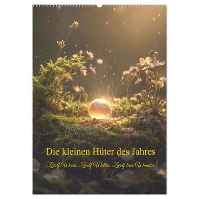 Die kleinen Hüter des Jahres (Wandkalender 2027 DIN A2 hoch), CALVENDO Monatskalender