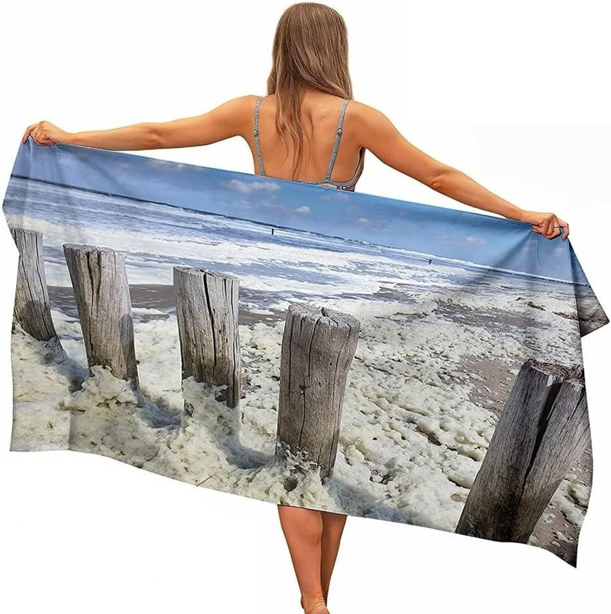 Microvezel Strandlaken - Sneldrogende Reishanddoek - 160 x 80 cm