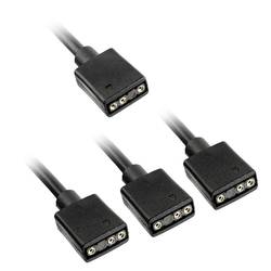 PC-Lüfter Y-Kabel [1x PC-Lüfter Buchse 3pol. - 3x PC-Lüfter Buchse 3pol.] 30 cm Schwarz Kolink PGW-AC-KOL-114