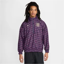 NIKE England Windrunner Fan-Jacke Herren 653 - rosewood/purple ink/sesame M
