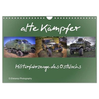 alte Kämpfer- Militärfahrzeuge des Ostblocks (Wandkalender 2027 DIN A4 quer), CALVENDO Monatskalender