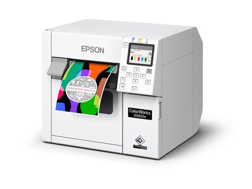 Epson ColorWorks D3800e - Etikettendrucker - Farbe - Tintenstrahl - Rolle (10,8 cm) (C31CK03202)
