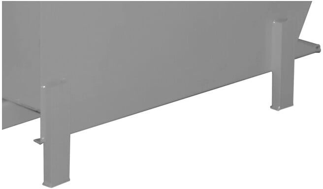 Bauer Südlohn Pieds de support, hauteur de passage 100 mm (4509-05-0500H)