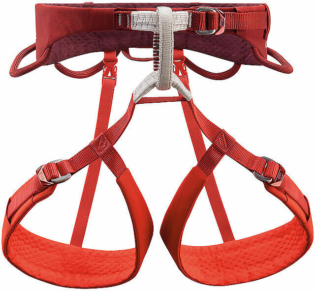 Petzl Herren Klettergurt Adjama dunkelrot   S M