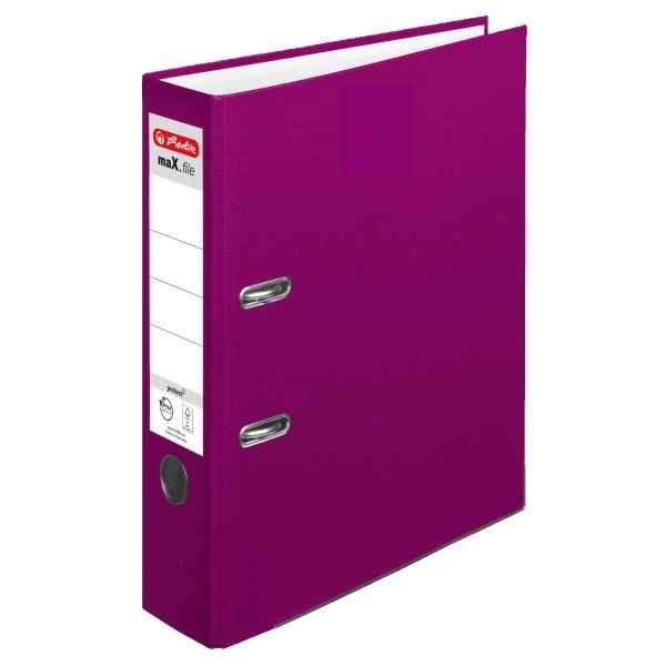 herlitz Ordner maX.file protect, Rückenbreite: 80 mm, beere