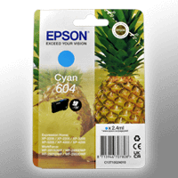 Epson Tinte C13T10G240 cyan 604