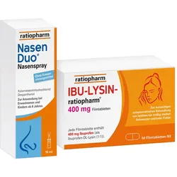 ratiopharm NasenDuo + IBU-LYSIN 400 1 Set