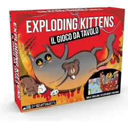 Asmodée Exploding Kittens: Il Gioco Da Tavolo (Italienisch, 2 - 6 Spieler)