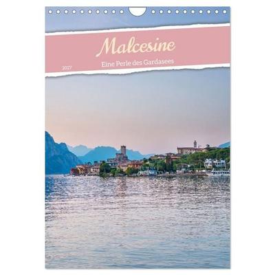 Malcesine - Eine Perle des Gardasees (Wandkalender 2027 DIN A4 hoch), CALVENDO Monatskalender