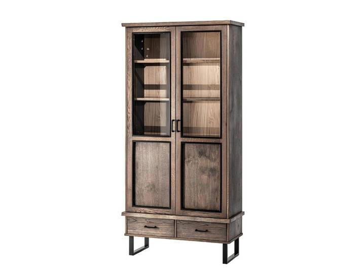 Xlmoebel Vitrine Italienischer Vitrinenschrank mit klassischem Design (Vitrine) Hergestellt in Europa