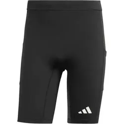 ADIDAS Herren Tights Own the Run kurze, Größe XXL in Schwarz Schwarz