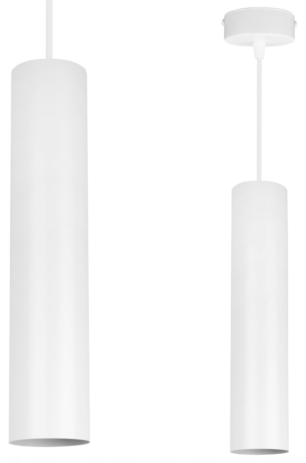 LIGHT HOME LH Moderne witte LED hanglamp in cilinder vorm