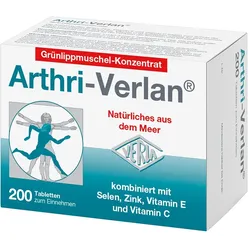 ARTHRI-VERLAN zur Nahrungsergänzung Tabletten 200 St