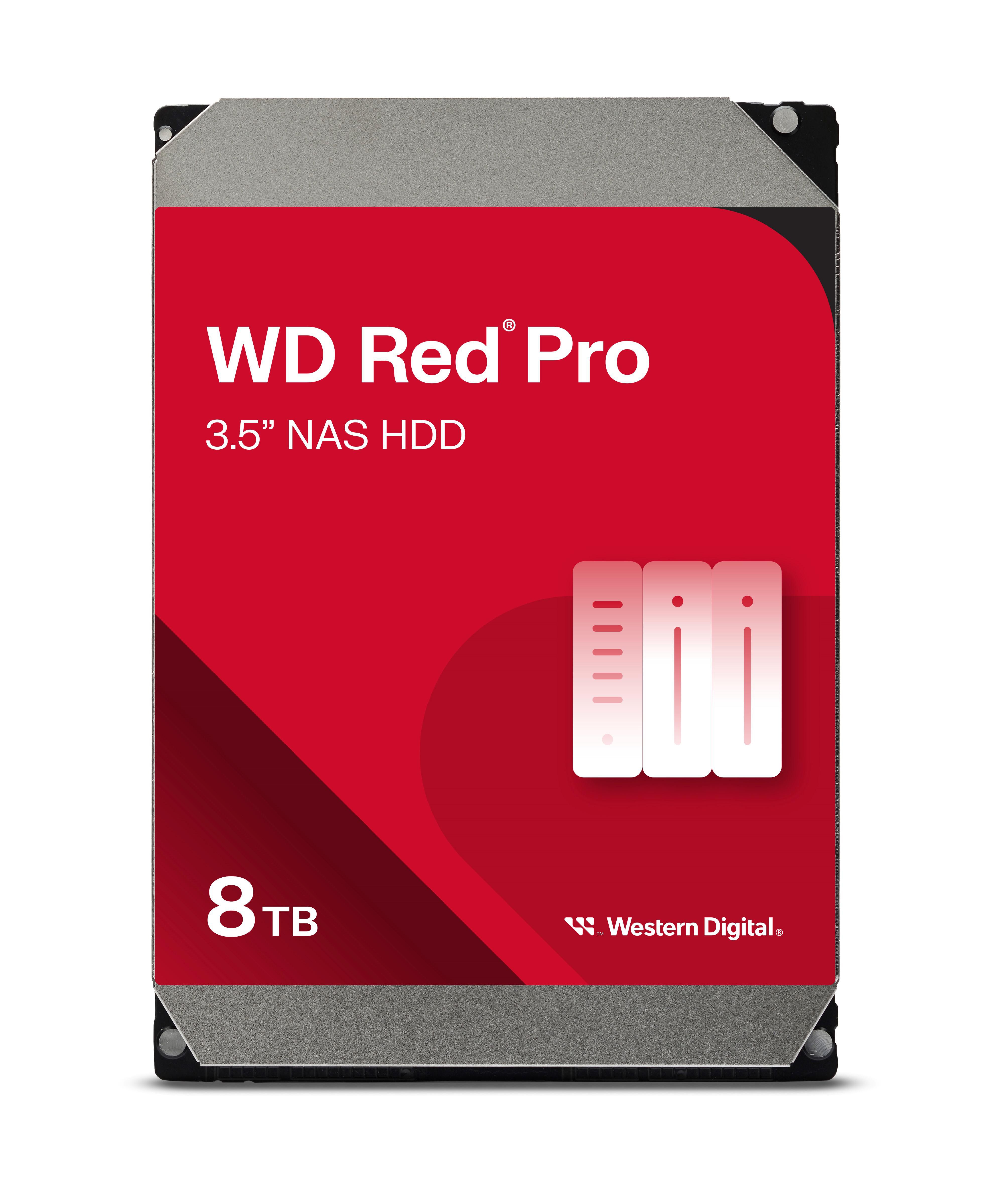 Western Digital WD Red Pro WD8005FFBX NAS HDD Festplatte 8 TB 3.5" 7200rpm