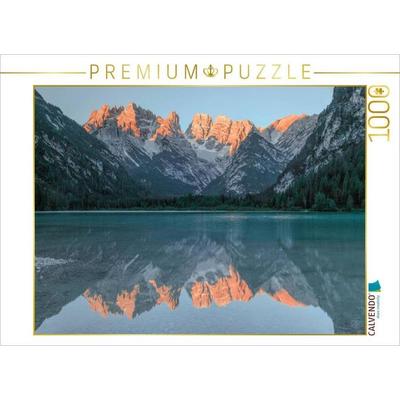 CALVENDO Puzzle Ein Motiv aus dem Kalender Dolomiten, Alpenparadies im Norden Italiens | 1000 Teile Lege-Größe 64x48cm Foto-Puzzle für glückliche Stun
