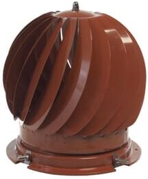 M.A.D Cowls MAD Spinner Terracotta Anti-downdraught Chimney Cowl