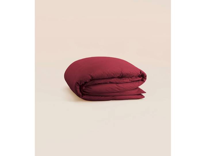Housse de couette 260x240 cm - Percale de coton - Tediber