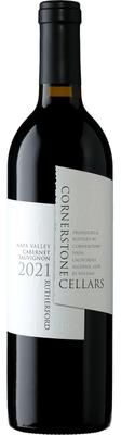 """Cornerstone Cellars""" """Cornerstone Cellars Rutherford Cabernet Sauvignon 2021 Red Wine - California"""