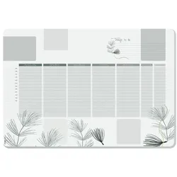 Sigel Schreibunterlage »Weekly Planner Nature« HO590 braun, 59.5x41 cm