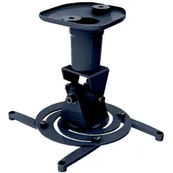 EFB ICA-PM-100BK Universal-Deckenhalterung für Beamer, Schwarz ICAPM100BK