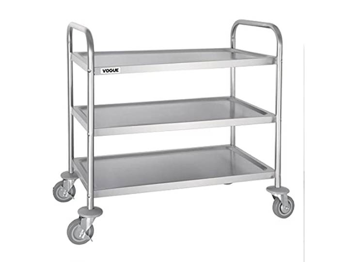 Vogue St/St Rollwagen, 3 Etagen, 810 x 455 x 855 mm, flach verpackt
