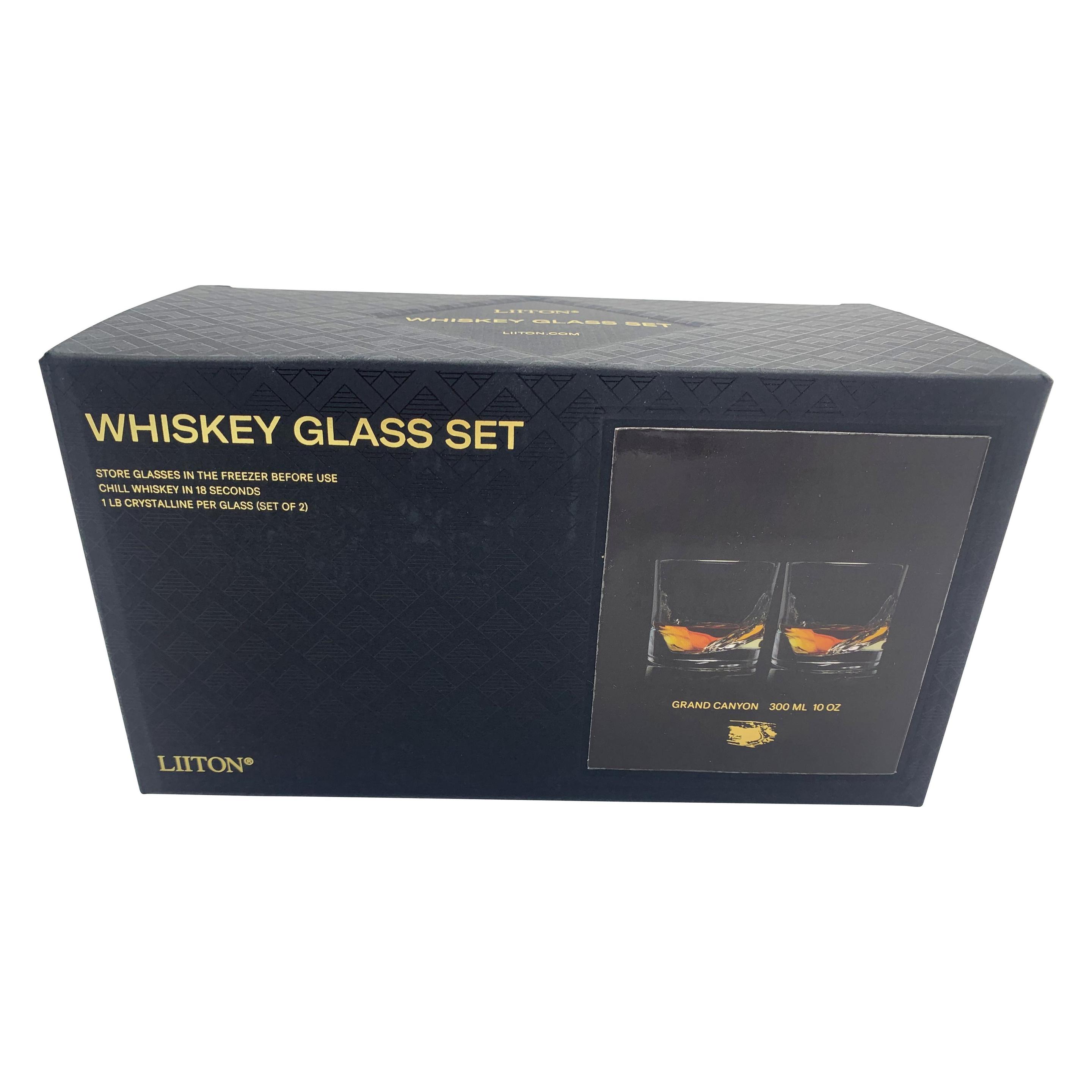 Lite-On Grand Canyon Whiskeygläser 2er-Set (Whiskygläser) (L33144)