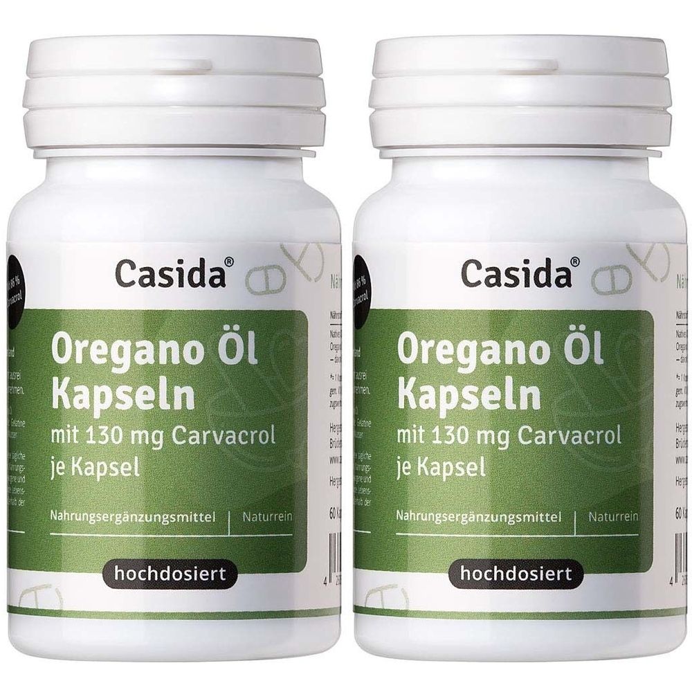 Oregano ÖL Kapseln hochdosiert 2x 2x60 St