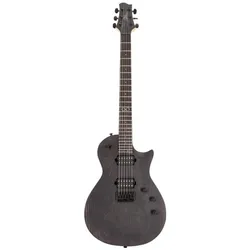 Chapman Guitars ML2 (E-Gitarre, Ahorn Hals, Eschenfurnier Top, Macassar-Ebenholz Griffbrett, Mahagoni Korpus), Gitarre, Schwarz
