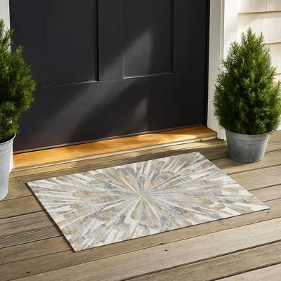 Addison Rugs Machine Washable Indoor/ Outdoor Contemporary Arden Chantille Rug