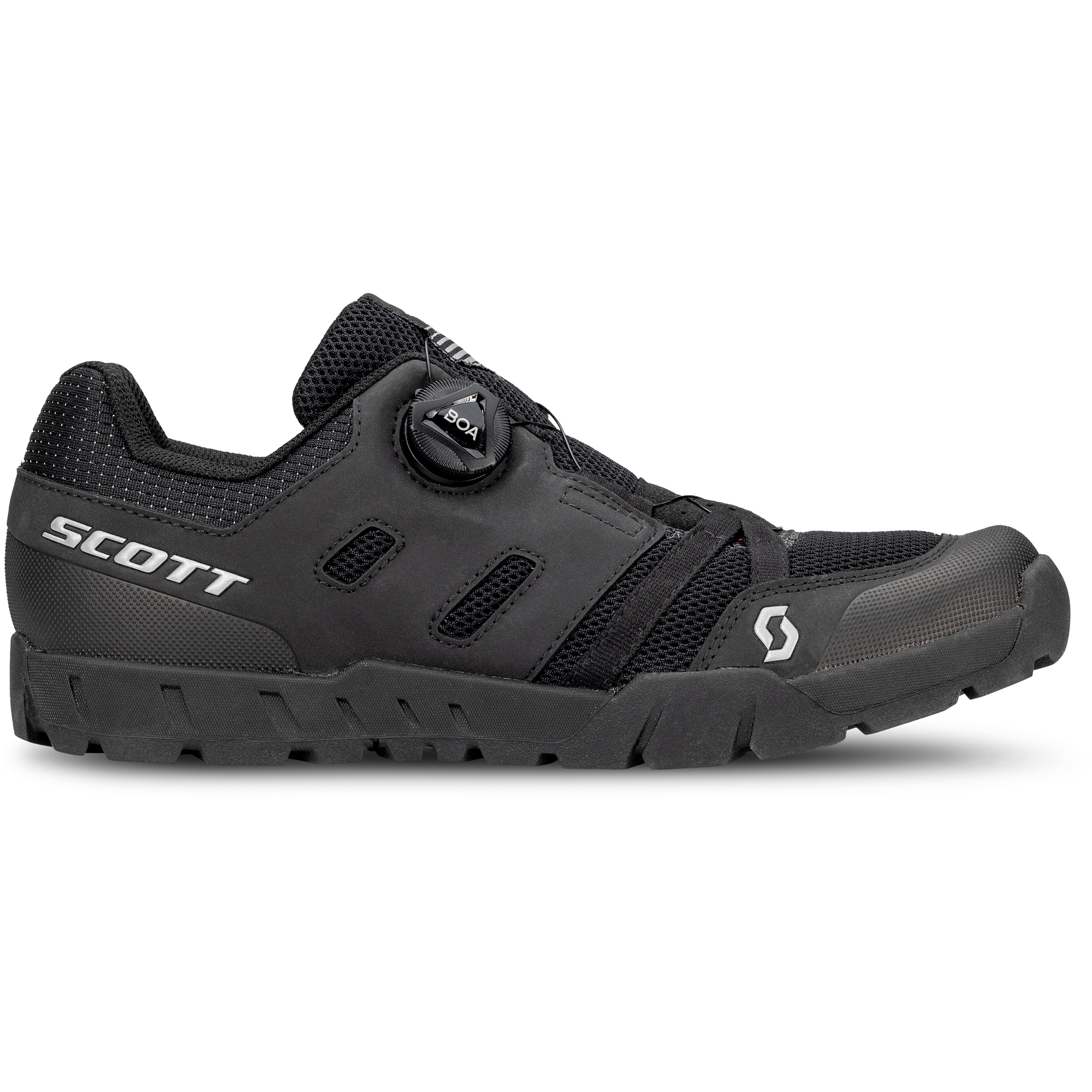 Scott Sport Crus-R Flat Boa Radschuhe Herren Fahrradschuhe schwarz Größe 46 Camping Atmungsaktiv