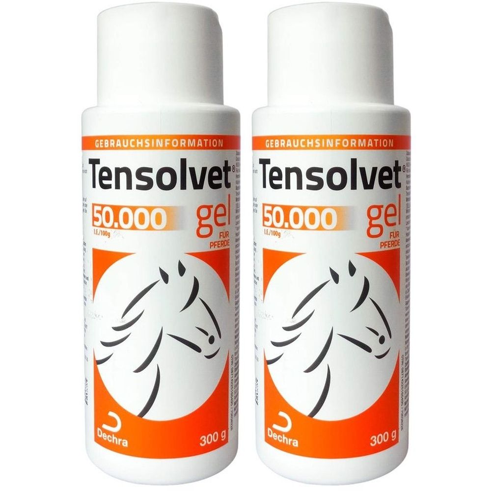 Tensolvet 50.000 I.e. für Pferde Doppelpack 2x300 g Gel