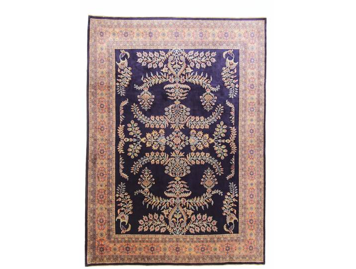 Indo Sarough Teppich 250x344 Handgeknüpft Orientteppich Wolle