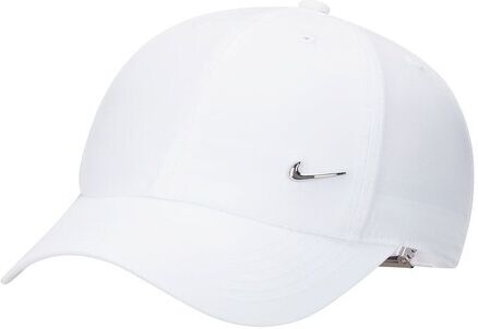 Nike Gorra de niños Dri-FIT Club Swoosh . Blanco