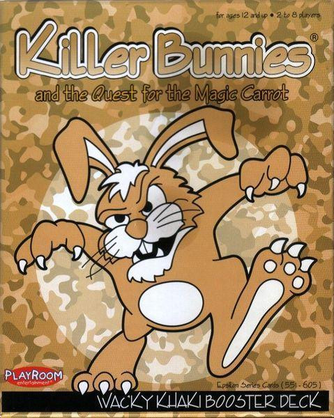 Killer Bunnies and the Quest for the Magic Carrot: Wacky KHAKI Booster van Pegasus Spiele