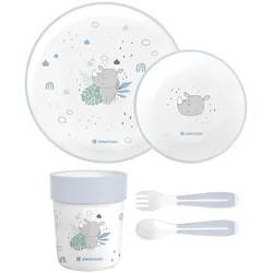 Kikkaboo, Kindergeschirr + Kinderbesteck, Geschirr Set Savanna 5-teilig