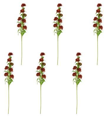Worth Imports "32"" Artificial Marigold Spray, Rust, Set of 6 - 32"