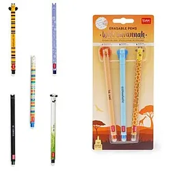 Legami radierbare Stifte Set 8 tlg. inklusive Wild