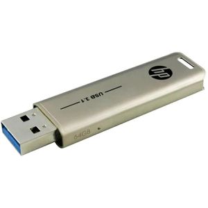 HP HP USB-Stick x796w,  FD796L-64, 64 GB, bis 70 MB/s, USB 3.0, mit Metallgehäuse