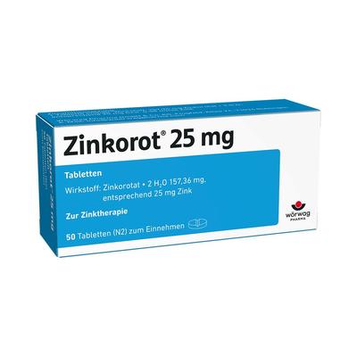 Zinkorot 25 mg Tabletten 50 St