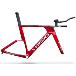 Specialized S-Works Shiv TT Disc Rahmenset (Modul) Gloss Ruby Metallic/White Silver Metallic