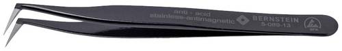 BERNSTEIN Tools for Electronics 5-089-13 ESD Pinzette 6 Hackenspitze 115mm