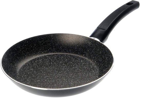 Benza Ibenzoa Aluminium koekenpan, 20 cm, zwart