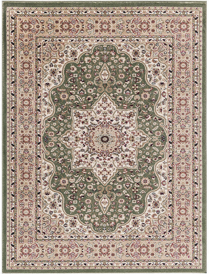 Latitude Vive Hoyt Oriental Area Rug Grey/Beige/Red Rectangle 80 x 150cm